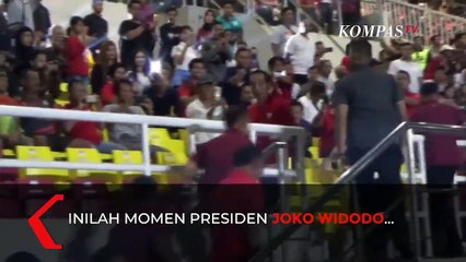 Momen Kompak Jokowi dan Jan Ethes Kembaran Pakai Bomber