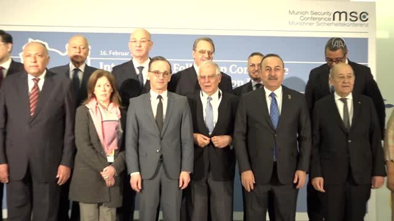Dışişleri Bakanı Çavuşoğlu, Libya Uluslararası İzleme Komitesi toplantısına katıldı - MÜNİH