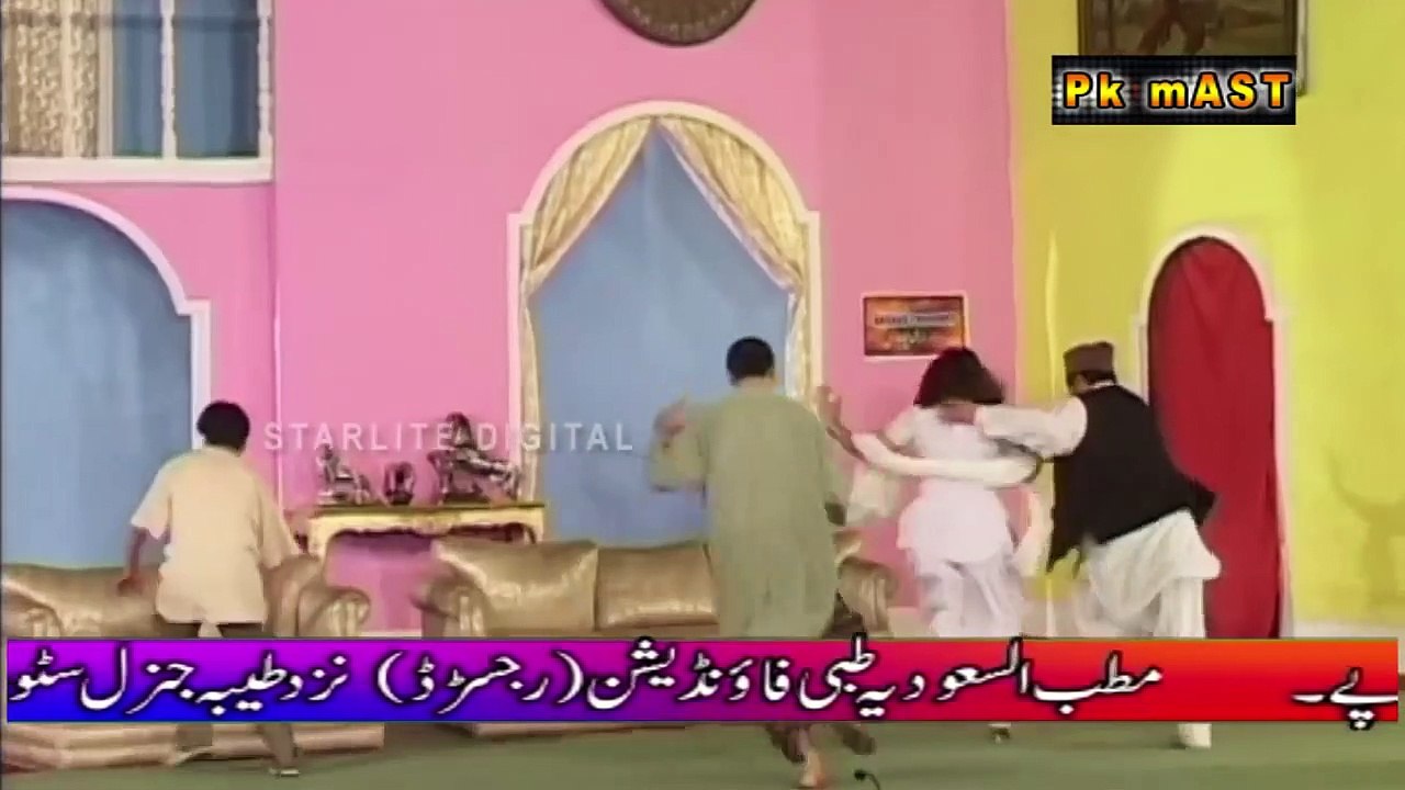 Zafri Khan and Tariq Teddy New Pakistani Stage Drama Full Funny Clip