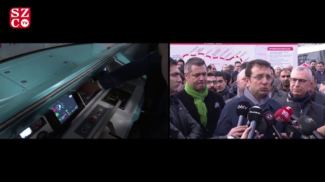 İmamaoğlu: 19 Mayıs'ta Mecidiyeköy-Mahmut bey hattını devreye alacağız