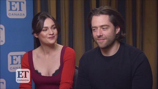 Outlander S5 - Sophie Skelton and Richard Rankin on ETCanada [Sub Ita]