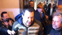 Salvini - Dichiarazioni alla Stampa a Sedrina (Bergamo) (15.02.20)