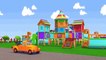 Crveni trkaći auto - Jerry - Tegljač Tom u Auto Gradu  Crtići za djecu