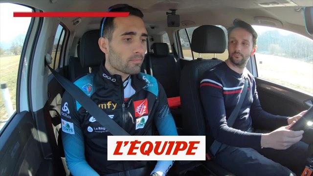 Taxi biathlon avec Martin Fourcade - Biathlon - ChM (H)