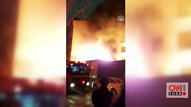 Trafo alev alev yandı