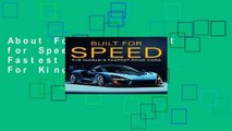 About For Books  Built for Speed: World s Fastest Road Cars  For Kindle