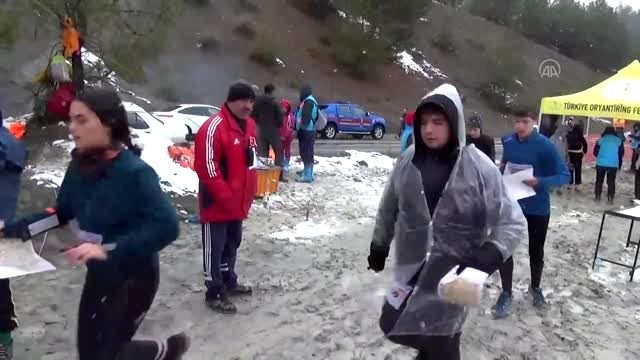Türkiye Oryantiring 3. Kademe Yarışları devam ediyor