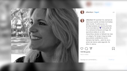 Olivia de Borbón se despide de su hermana Cristina con una preciosa carta