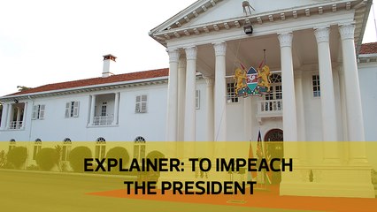 EXPLAINER: To impeach the president