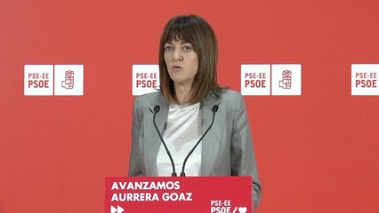 Mendia: "Cuanto más fuertes somos los socialistas, mejor le va a Euskadi"