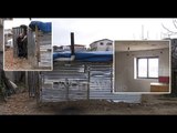 Ora News - Familjes nga Ishmi ju shkatërrua shtëpia nga tërmeti, jetojnë në barakë llamarine