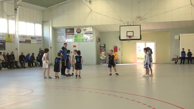 15.02.2020 U09 Mini Poussins Mixtes TURSAN BASKET CHALOSSE - - US SAINT CRICQ CHALOSSE 1e Partie