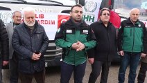 İHH'den İdlib'e 2 tır yardım malzemesi gönderildi - KASTAMONU