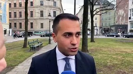 Di Maio a Monaco per la riunione sulla Libia (16.02.20)