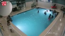 2 yaşındaki çocuk, havuzda boğulmaktan son anda kurtarıldı