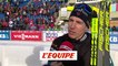 Fillon Maillet «C'est un coup dur» - Biathlon - Mondiaux (H)