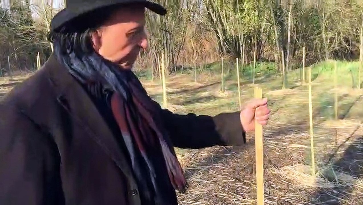 Longvic : Christian Lagneau des Forestiers du Monde présente la nouvelle plantation de 200 arbres