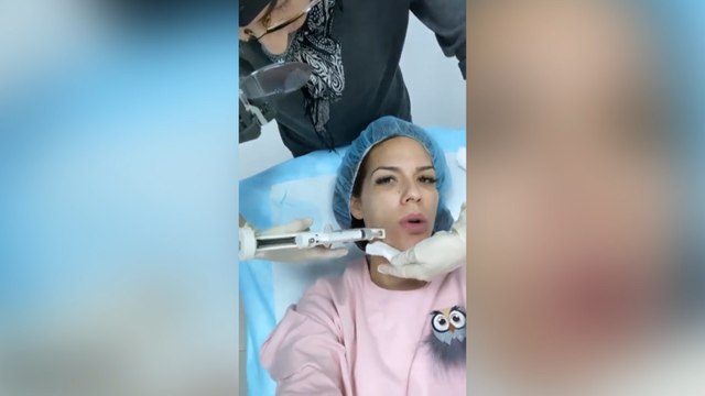 Tamara Gorro se somete a un tratamiento de belleza