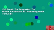 Full E-book  The Energy Glut: The Politics of Fatness in an Overheating World  For Kindle