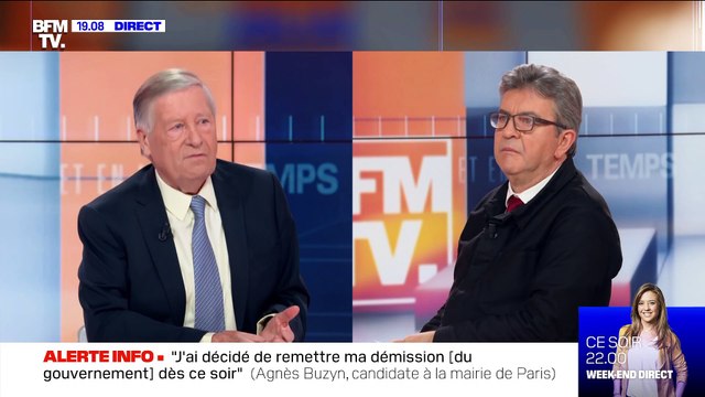 Jean-Luc Mélenchon face à Alain Duhamel: M. Macron fait la politique et le maintien de l'ordre social qui convient aux puissances d'argent - 16/02