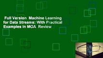 Full Version  Machine Learning for Data Streams: With Practical Examples in MOA  Review