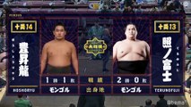 Hoshoryu vs Terunofuji - Hatsu 2020, Juryo - Day 3