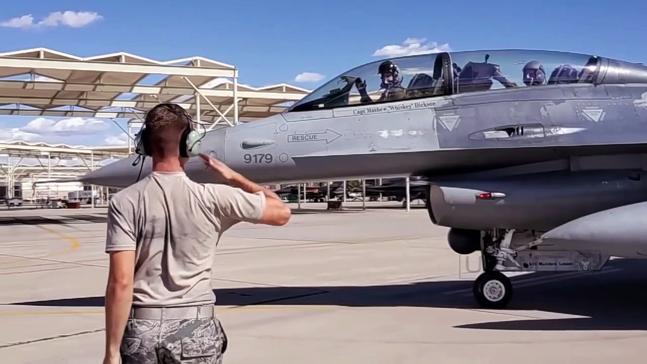 How the U.S Air Force Turns an F-16 Fighter Jet Into a Drone