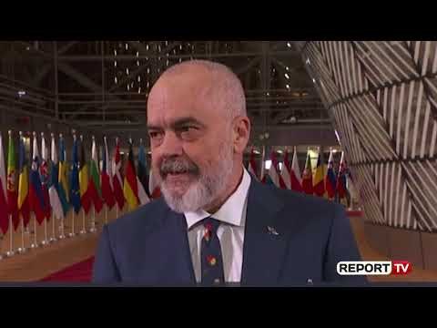 Report TV -Takimi jozyrtar për zgjerimin e BE-së/ Rama nga Brukseli: Sinjal se s'do jetë e lehtë