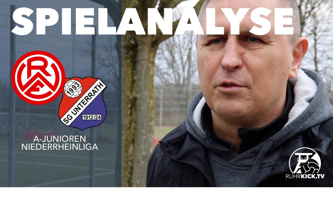 Die Spielanalyse | Rot-Weiss Essen U19 - SG Unterrath U19 (A-Junioren Niederrheinliga)