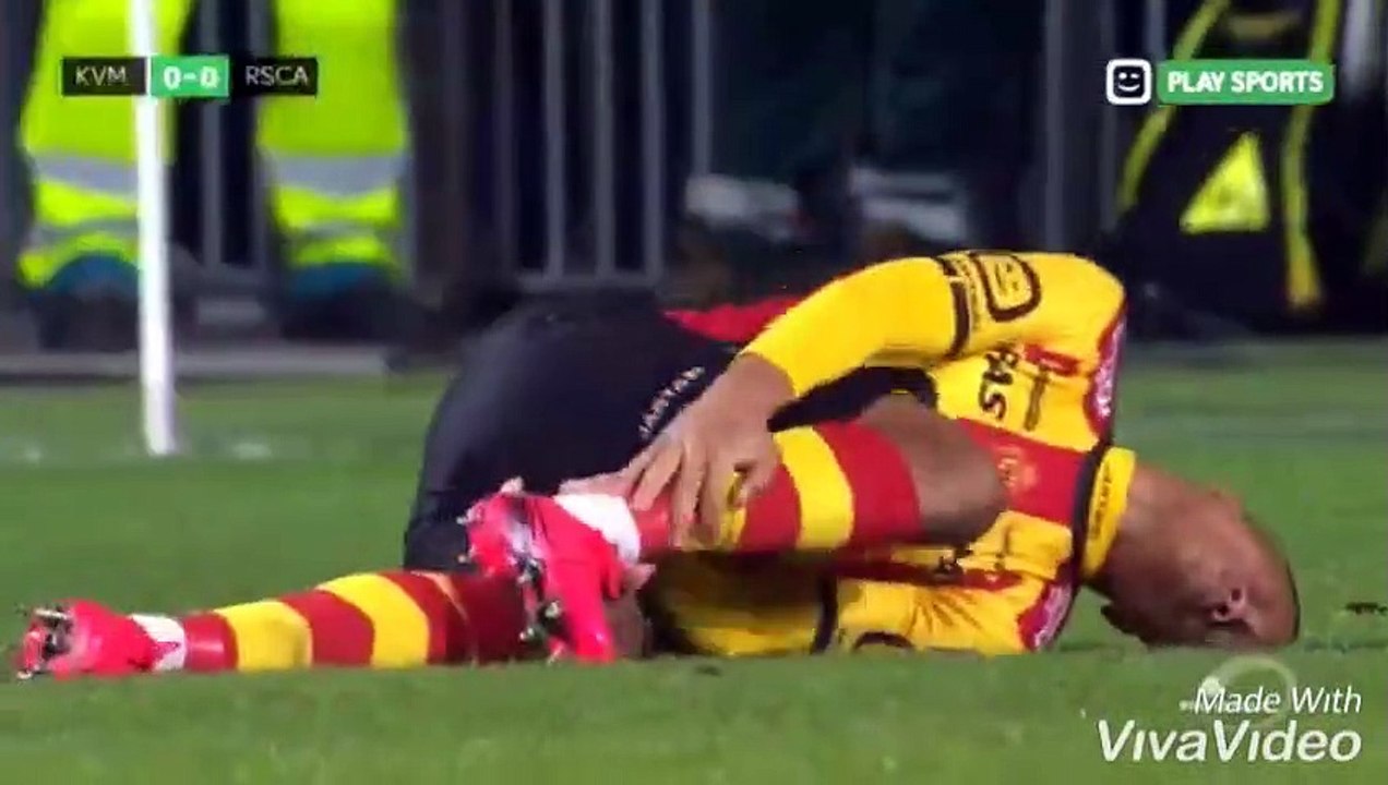 Quelques actions de Issa kaboré lors de sa 1ère apparition en équipe première du FC Malines