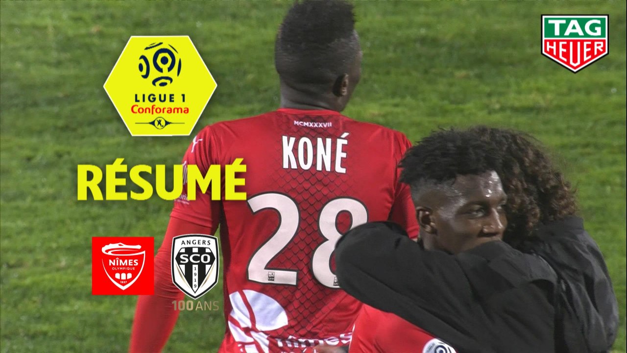 Nîmes Olympique - Angers SCO (1-0)  - Résumé - (NIMES-SCO) / 2019-20