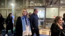 Lazio-Inter, Anna Falchi nel post-partita