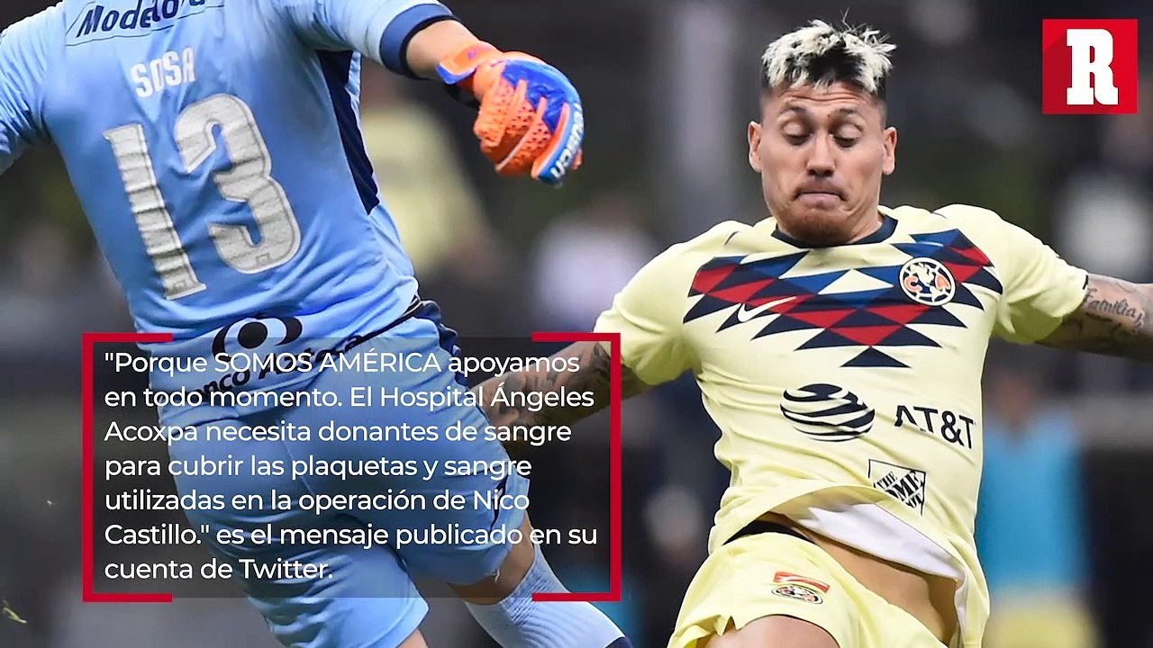 América solicitó donadores de sangre para cubrir lo utilizado para Nico Castillo