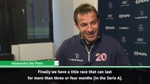 Del Piero excited by Serie A title race