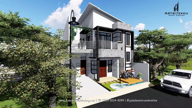 CALL / WA 0813 3034 9099 Rumah Modern Minimalis Palangkaraya