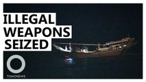Vessel with Iranian-made weapons onboard seized in Arabian Sea