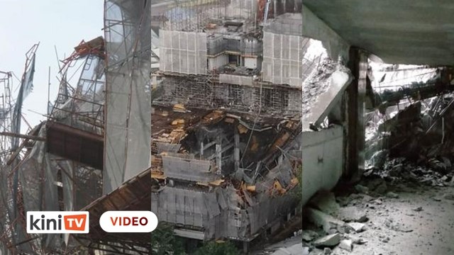 LIVE: Menteri Industri Utama, Teresa Kok melawat tapak runtuhan kondo di Taman Desa