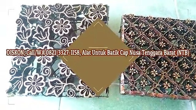DISKON, Call/WA 0821-3327-1158, Cap Batik Tembaga Bekas Jakarta Utara