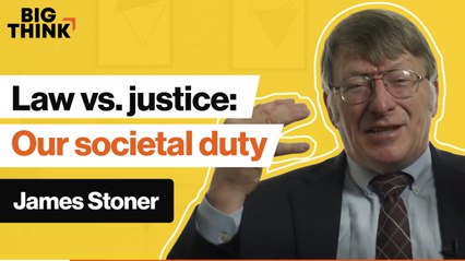 Law vs. justice: What is our duty in society?