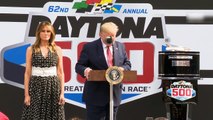President Trump and first lady Melania Delivers Remarks at the Daytona 500