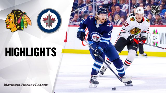 NHL Highlights | Blackhawks @ Jets 2/16/20