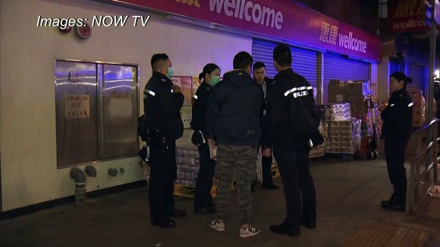 Armed gang steals toilet rolls in panic-buying hit Hong Kong