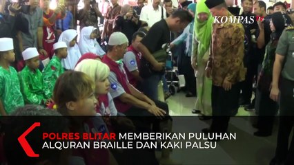Alquran Braille dan Kaki Palsu Untuk Difabel
