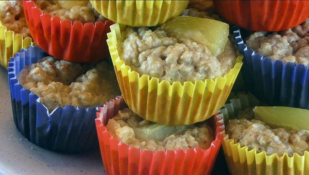 DIY Dog Treat Recipe - Banana Muffins
