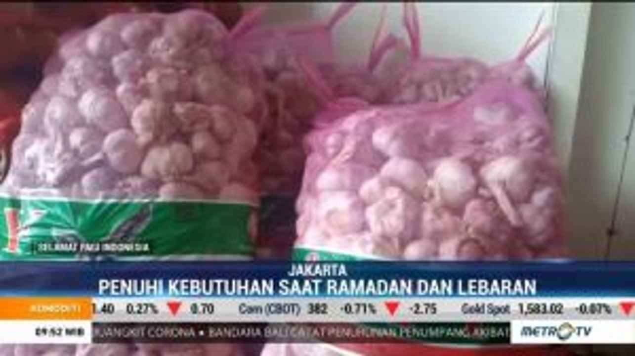 Mentan Pastikan Pasokan Bawang Putih Cukup