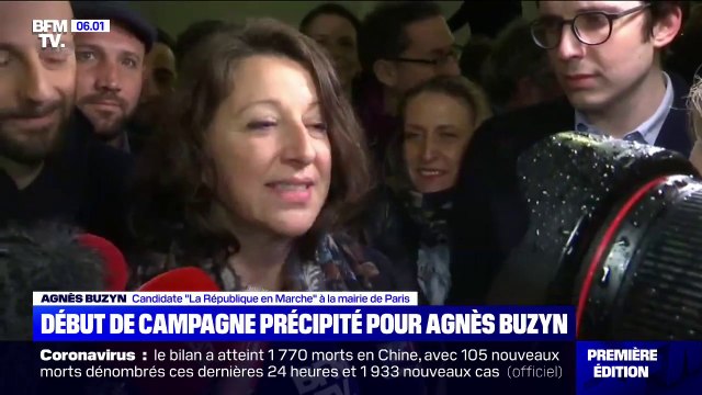 Les premières heures d'Agnès Buzyn en campagne pour la mairie de Paris