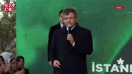 Davutoğlu’ndan sert sözler: Oğlunu diğer vatan evlatlarından ayıran biri devlet adamı olamaz