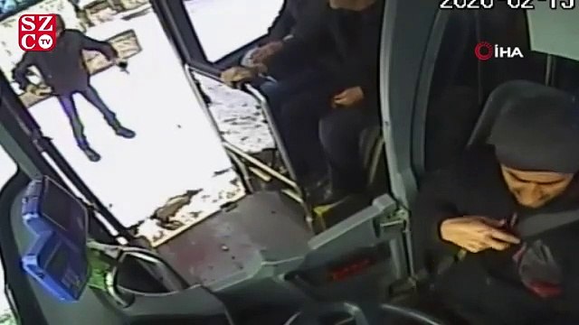 Bingöl’de otobüs şoföründen örnek davranış