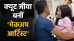 Ziva Dhoni turns into makeup artist for her daddy MS Dhoni, Watch Video | BoldSky
