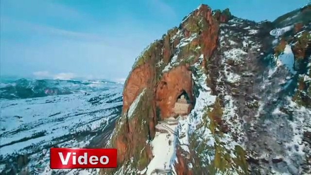 Beyaza bürünen Türkiye havadan görüntülendi